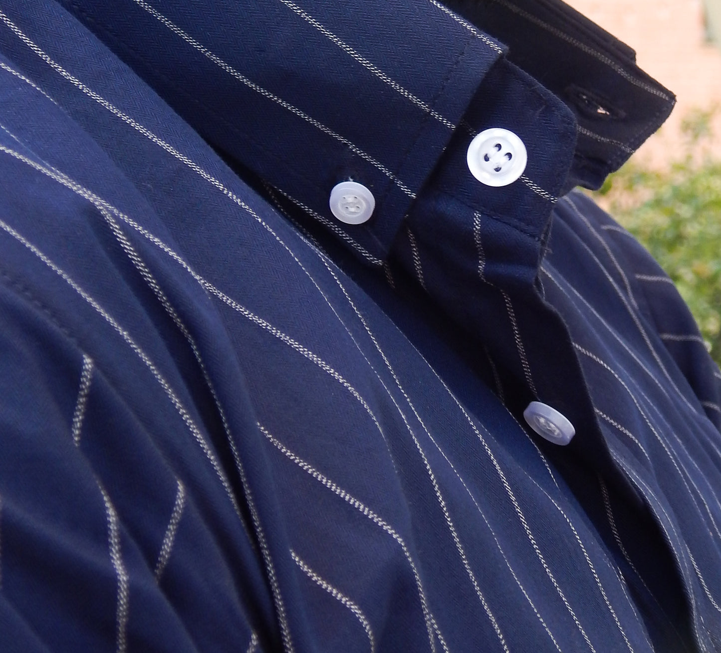 Signature Chalk Striped Shirt for all - Oxford Blue