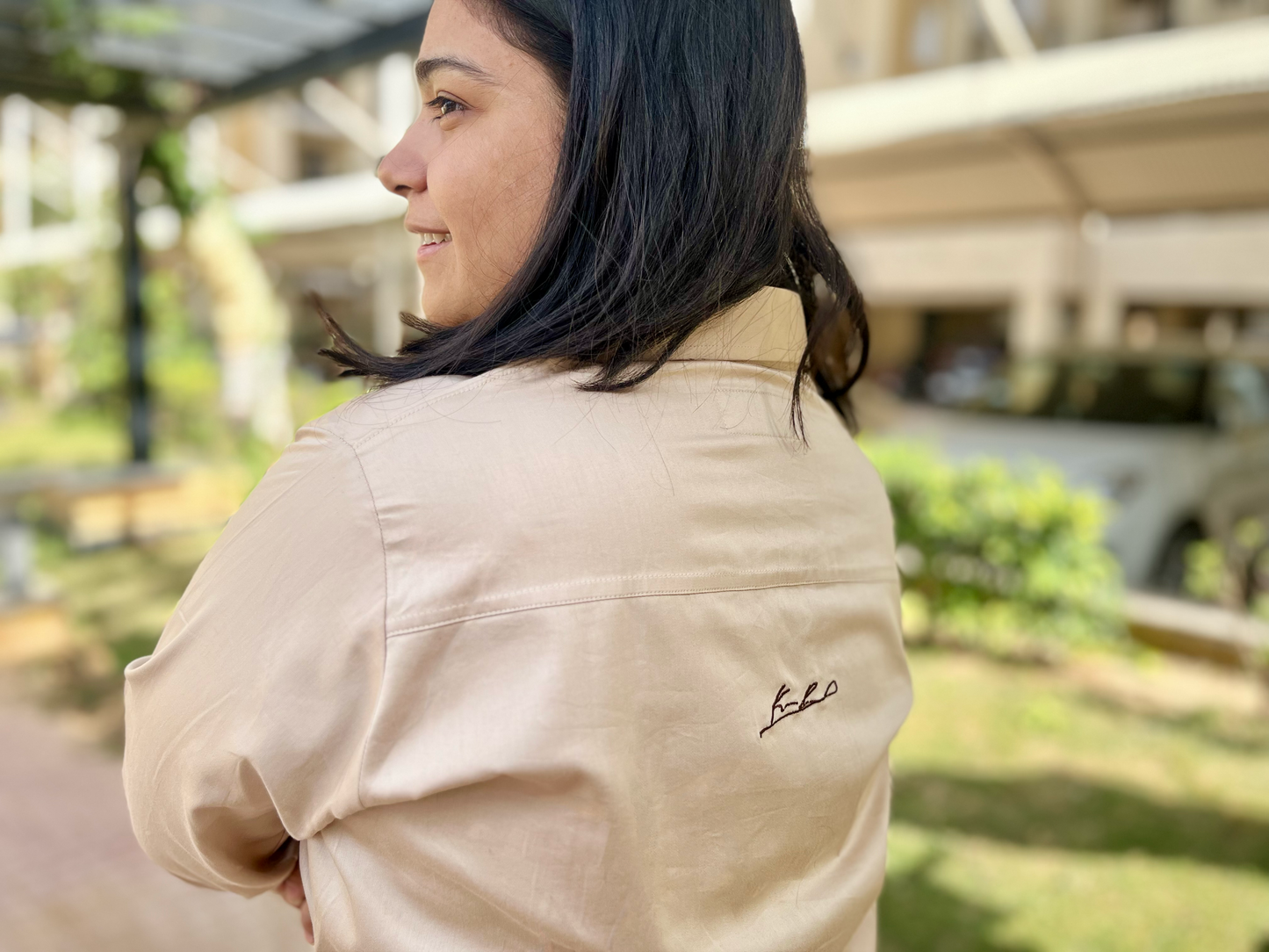 Signature classic Women's Shirt - Champagne